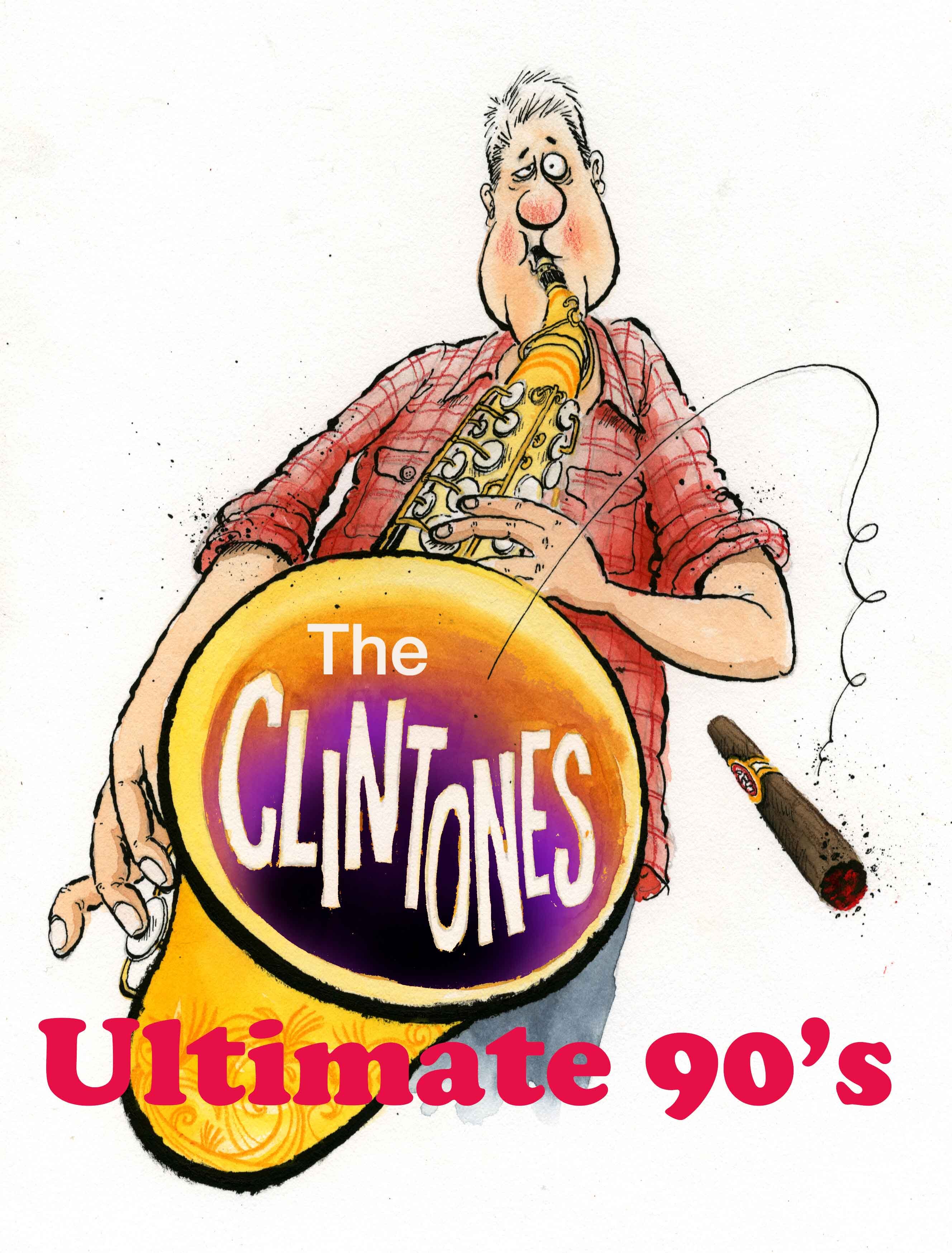 The Clintones Ultimate 90's is the nations ULTIMATE live tribute to the Top40 rock and pop music of the 90's  !