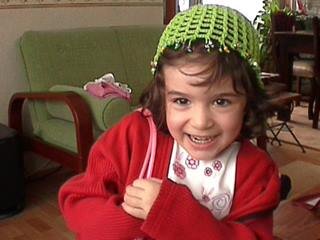 Şizofrenik bir sekilde Milkshake hastasi , Sizofrenik derecede Smiler uzun boylu esmer smacor bir kız.