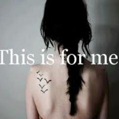 this is for me