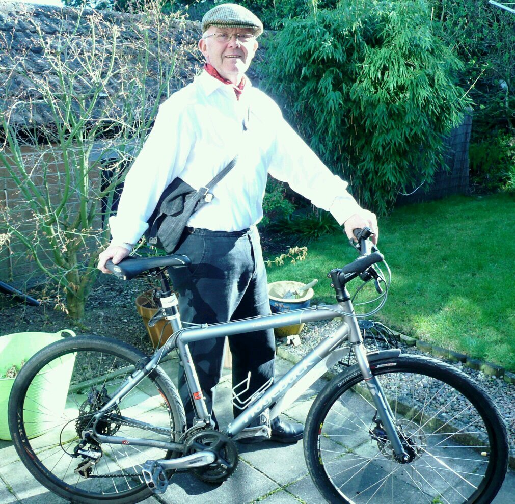 Widower, retired Housing Manager, Grandad and part-time babysitter and full-time cyclist.