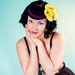 #Pinup model, actress, retired #Burlesque dancer, and The REAL-Life Pin-Up Mama! Pansexual, Genderfluid; Jewish; Zhe/Zir