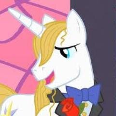 Handsome and charming leader of the resistance. Equestria will rise again!