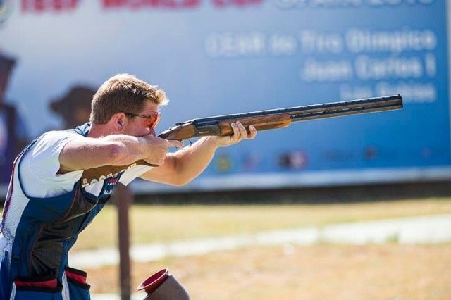 Resident Shotgun Athlete at the Olympic Training Center Colorado Springs.