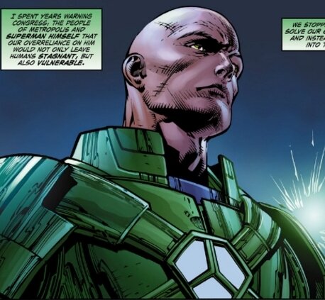 The Aliens that came to our world will be kicked out soon enough, I am Lex and I approve this message.