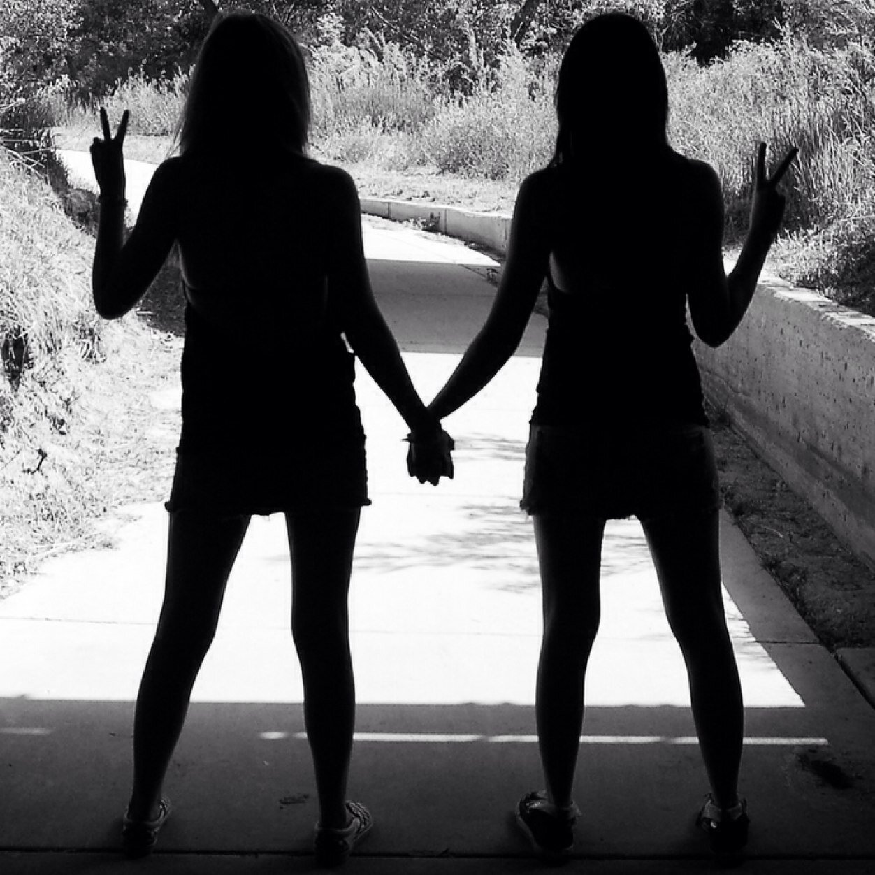 Two girls taking over the world ✌️