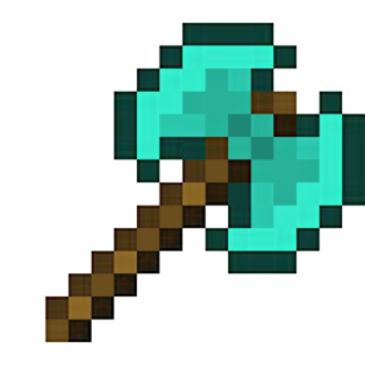 майнкрафтовский алмазный меч. майнкрафт алмазная секира. рыба кирка. алмазный топор. алмазный меч из блоков.