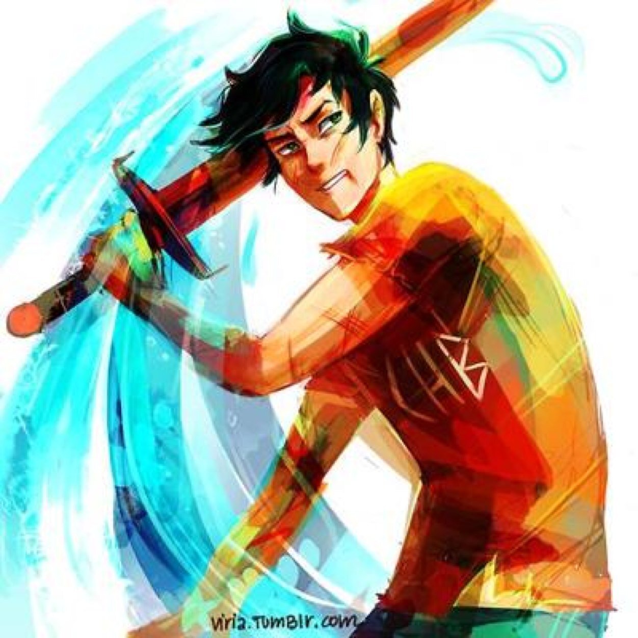 Annabeth's seaweedbrain|son of poseidon|favorite color? Blue! I love water,gods i love that wise girl