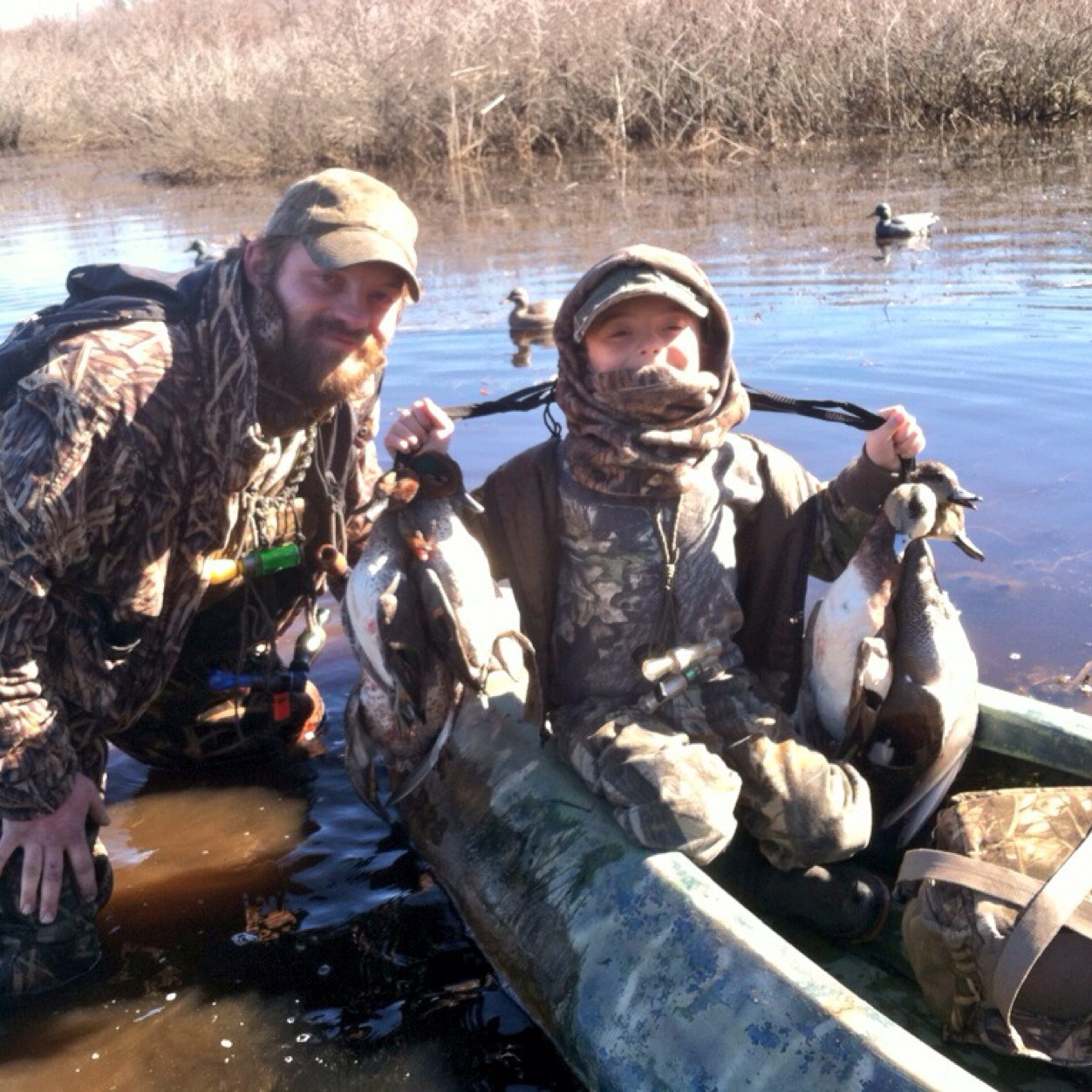 Mechanic/bodyman in a big truck collision shop. Live to Duck hunt and prostaff for Mayday custom calls. Texas Rangers fan.