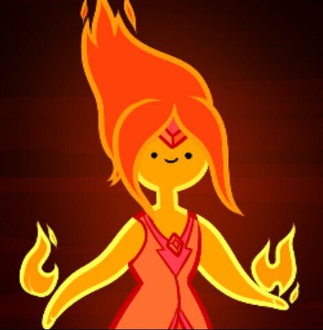 Soy La Princesa Flama. Tengo 15 años. Por mi no hay mucho que decir, ya que yo viví en una lámpara por 13 años... Reina del Reino de Fuego.