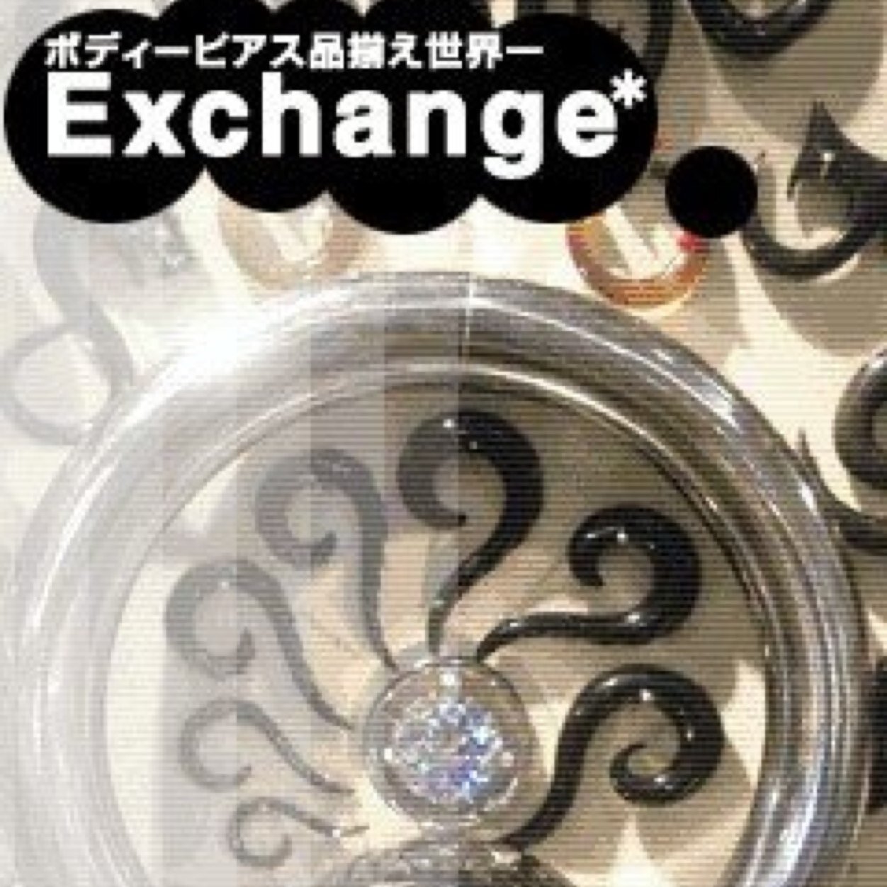 初めまして＼(^o^)／ ボディピアス専門店のExchangeです！この度Twitterを始めました(__)よければフォロー宜しくお願い致します！