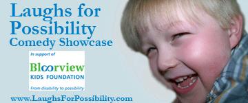 laughs4's profile picture. Stand-up comedy showcase in Toronto in support of Bloorview Kids Foundation