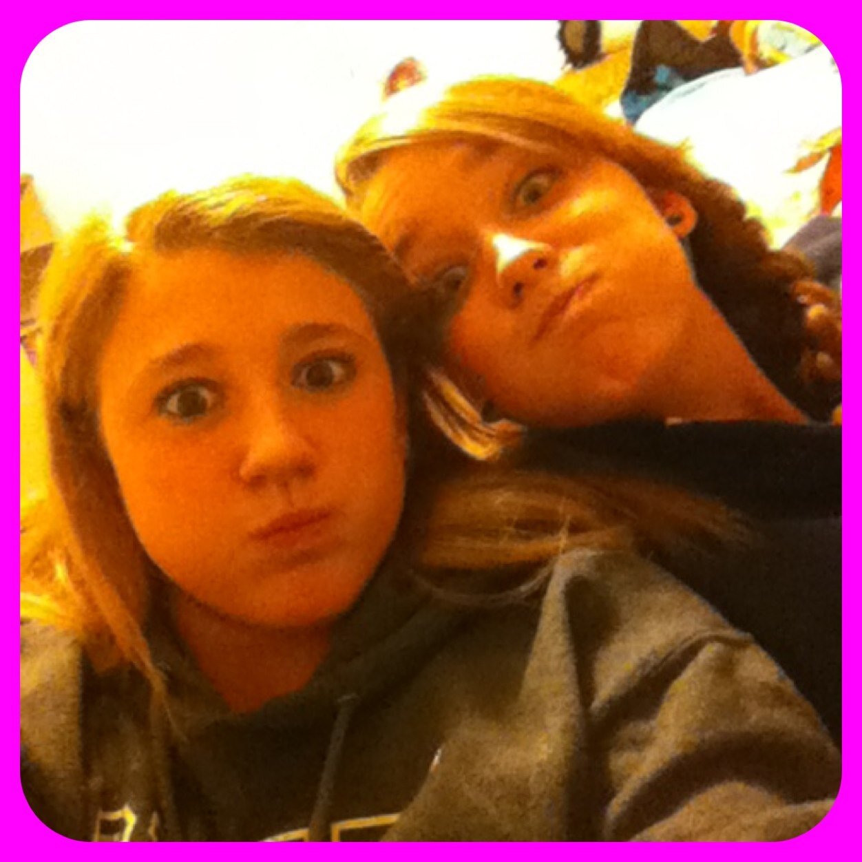 hey we're Katlyn and Hallie! Two best friends just being ourselves :) Check out our youtube channel!! we're crazy, weird, odd, and hilarious!!