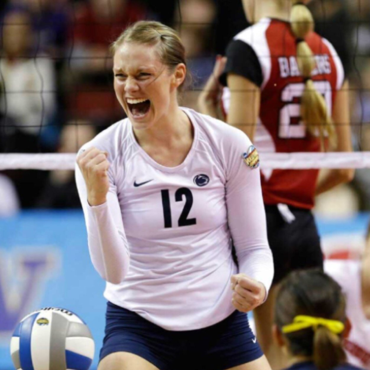 VOLLEYBALL IS MY PASSION. Never let the fear of getting blocked stop you from swinging.