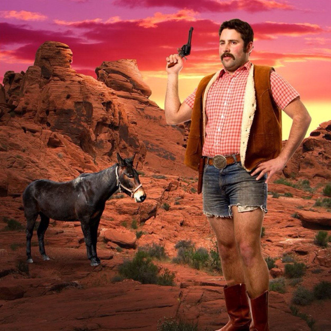 Star of the 2014 Mustache Calendar