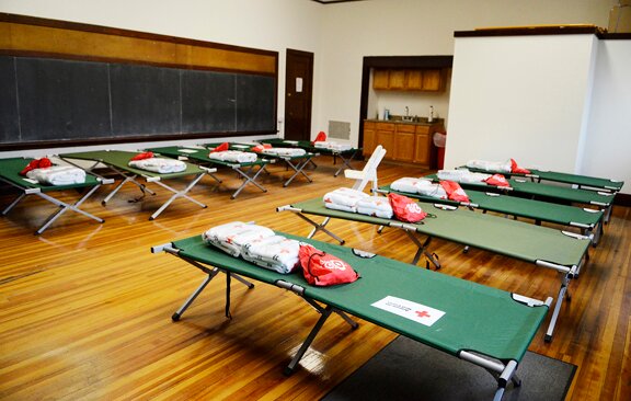 Code Blue Shelter in Saratoga Springs, NY at St. Peters Parish Center 409-2352