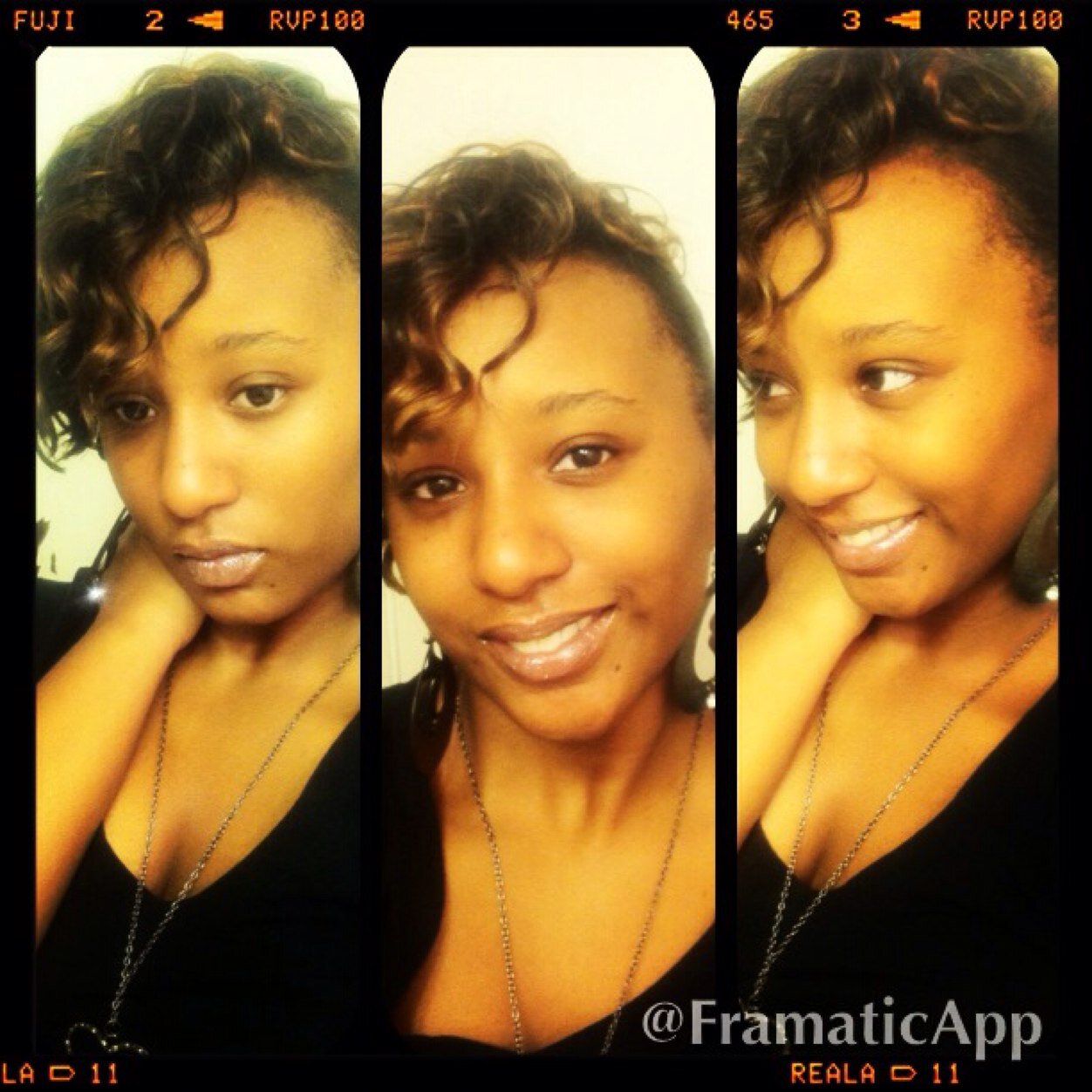 I keep it short, simple and sweet. Instsgram @lovemyebony