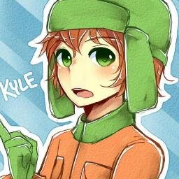 Hey, I'm Kyle. I live in south park and hang out with Kenny and Stan..and Cartman..When he isn't an asshole..He is sexy though. #Kyman