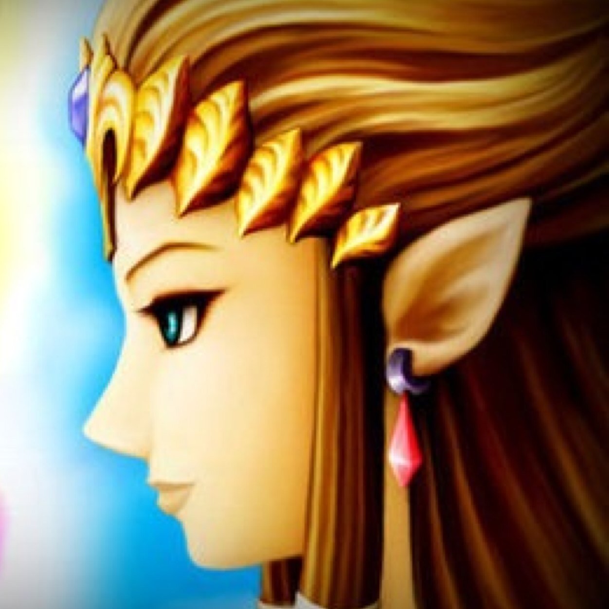 The one whom rules over Hyrule. She protects her people and loves them dearly. Holder of the Triforce of Wisdom. |Main TP|