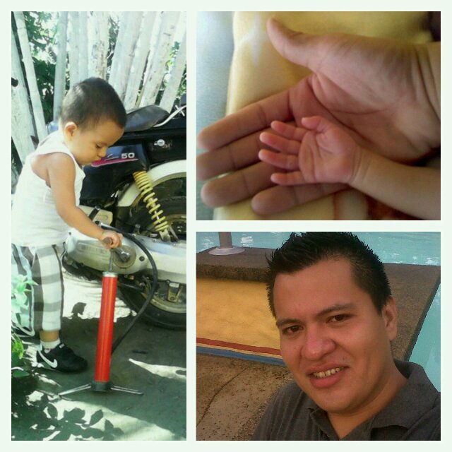 Tengo un hermoso hijo y el esta primero antes q cualquier cosa