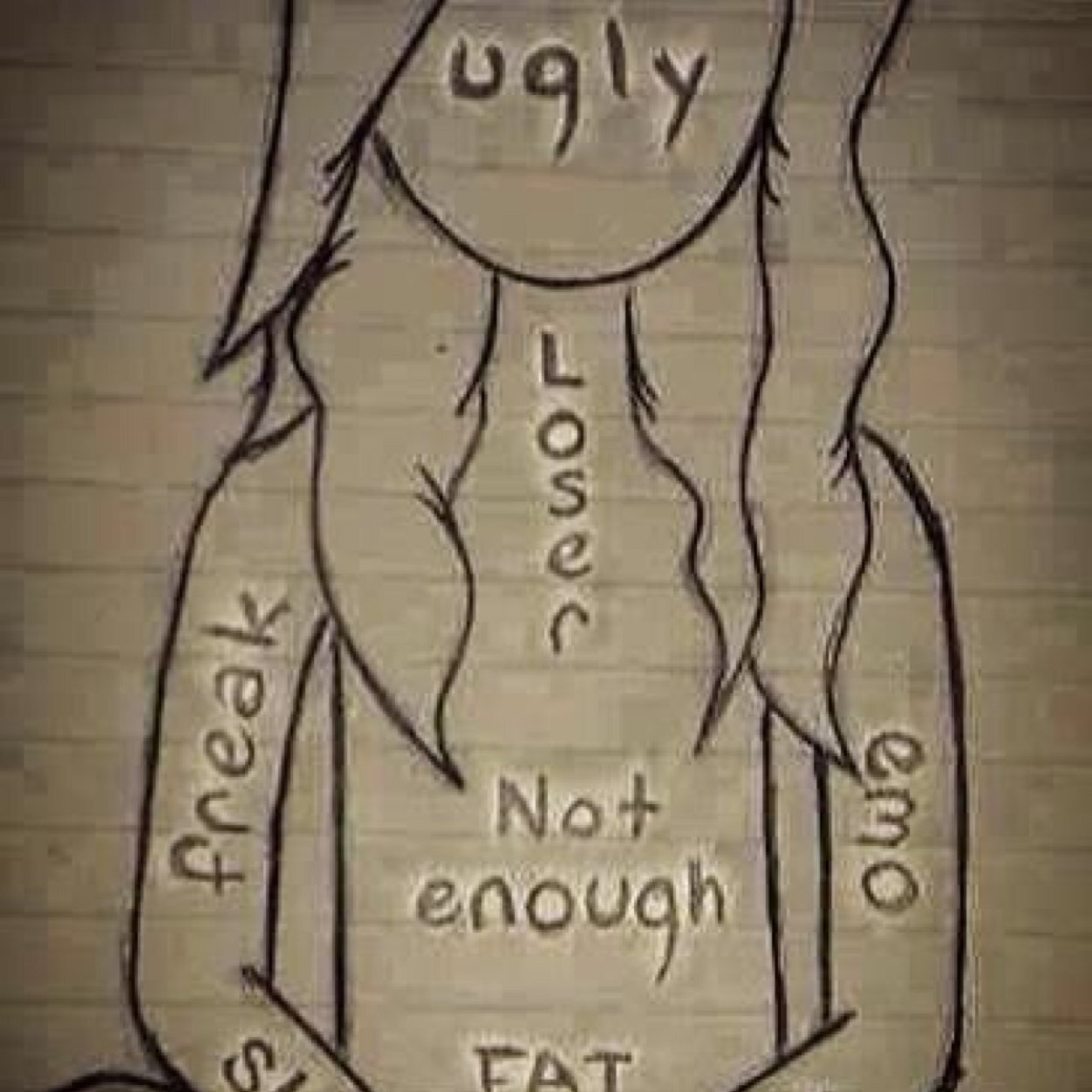 Self Harmer. Bands❤️. Darling You'll Be Okay✝❤️