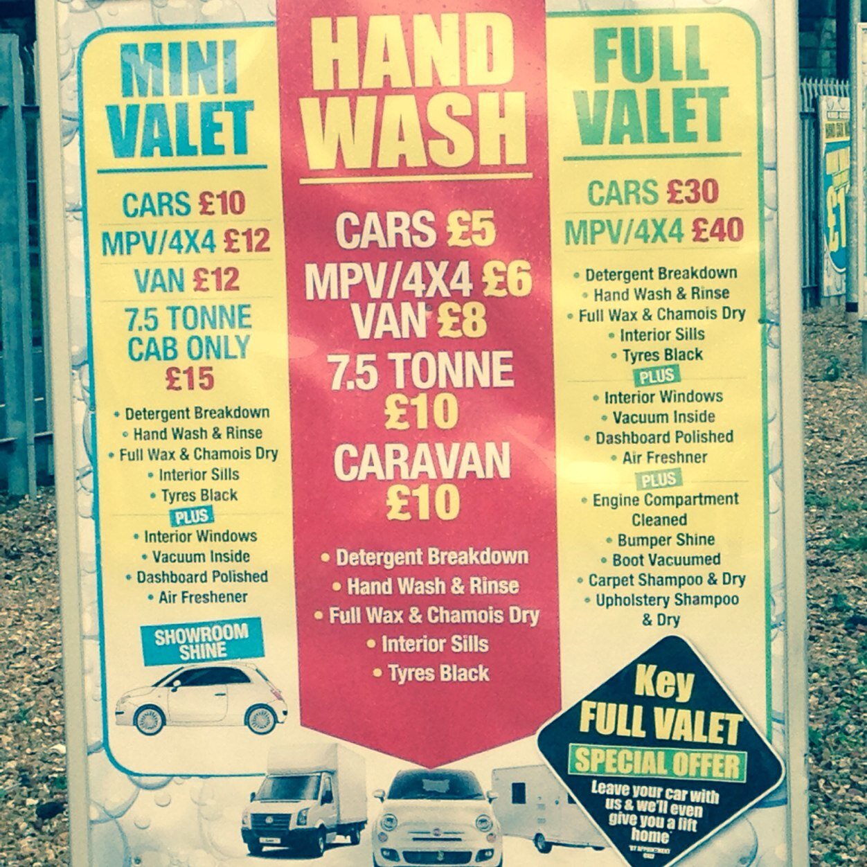 Keyhandcarwash, new car wash located in Rotherham England Swinton Mexborough, offering car washes at £5, mini valets at £10 and full valets at £30.
