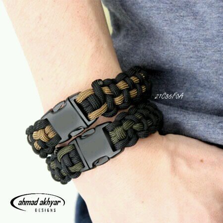 In-Stock and Pre-Order Gelang Paracord sesuai minat dan pesenan teman-teman airsoft.