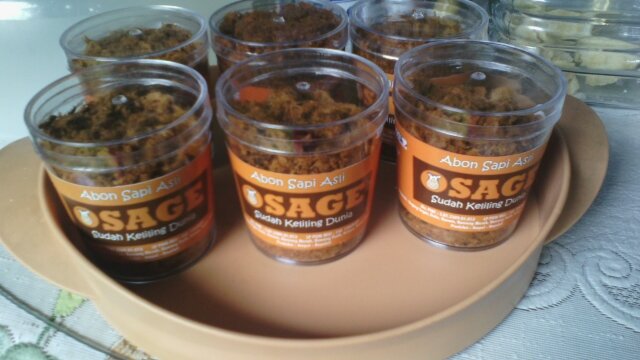 Abon Sapi Asli OSAGE, Terbuat dari daging berkualitas halal lezat..sms/wa 085714387229