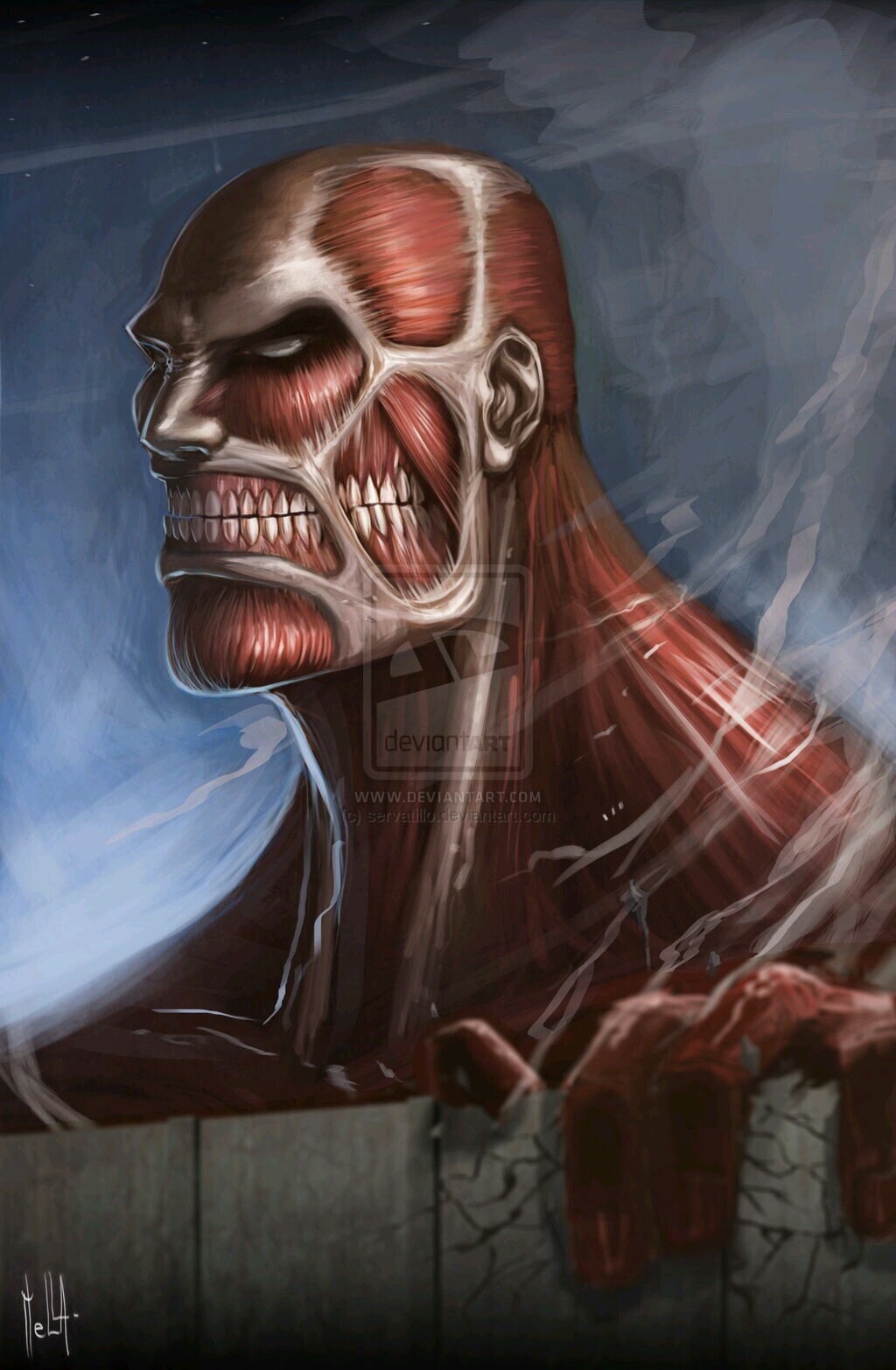 TColosal's profile picture. ALL I WANTED WAS TO BREAK YOUR WALLS #ShingekiNoKyojinFake