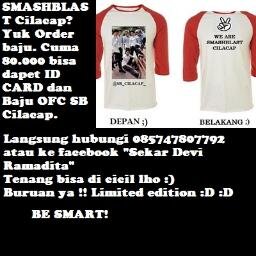 Cek fav|Official BISMANIAC From CILACAP. I'Am part Of @SB_CILACAP_.(14-3-13) Always support @bismakarisma + @SMASHindonesia. With #AdmSekar #AdmLike #AdmRany