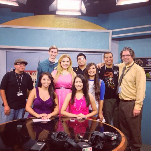 San Antonio's Live student produced News Cast! #LakeFrontLive  Real news for students all in one place. #OLLU