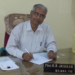 Formerly Professor & HOD, Dept of MBA, Sir MVIT, Bangalore