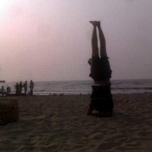 vnktkrshna's profile picture. I am a yoga student of the BKS Iyengar School. My dream is to become a Yoga teacher someday and bring change in people's lives through Yoga