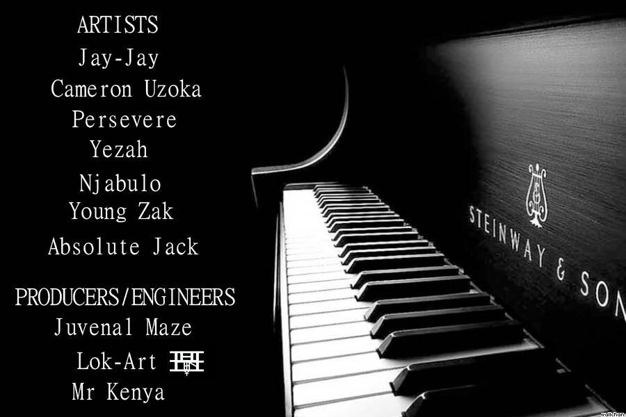 The Team is a collective of artists from London: Cameron Uzoka, Jay Jay, Persevere, Absolute Jack, Alien, Young Zak, Juvenal Maze, Lok-Hart and Njabulo