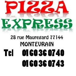 PizzaExpress77's profile picture. 28 rue Mauregard 77144 MONTEVRAIN
01 60 36 07 40