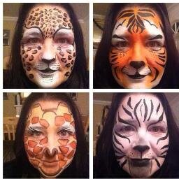 Professional Face Painter in Bournemouth/Poole and surrounding areas.
