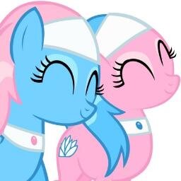 mlp_LotusAloe's profile picture. Hey there! I am Lotus a blue pony with a pink mane! i work at the Spa with my sister Aloe we give very special treatment~ come in~ ((18+RP))