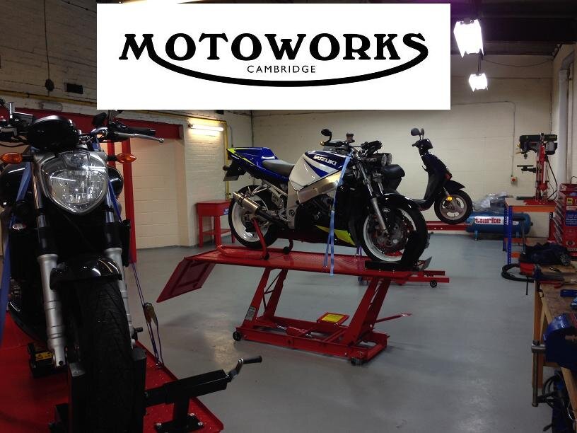 Motoworks Cambridge is a small independent company. Based at 184c Histon Road, we are specialists in motorcycle and scooter sales, servicing and repairs.