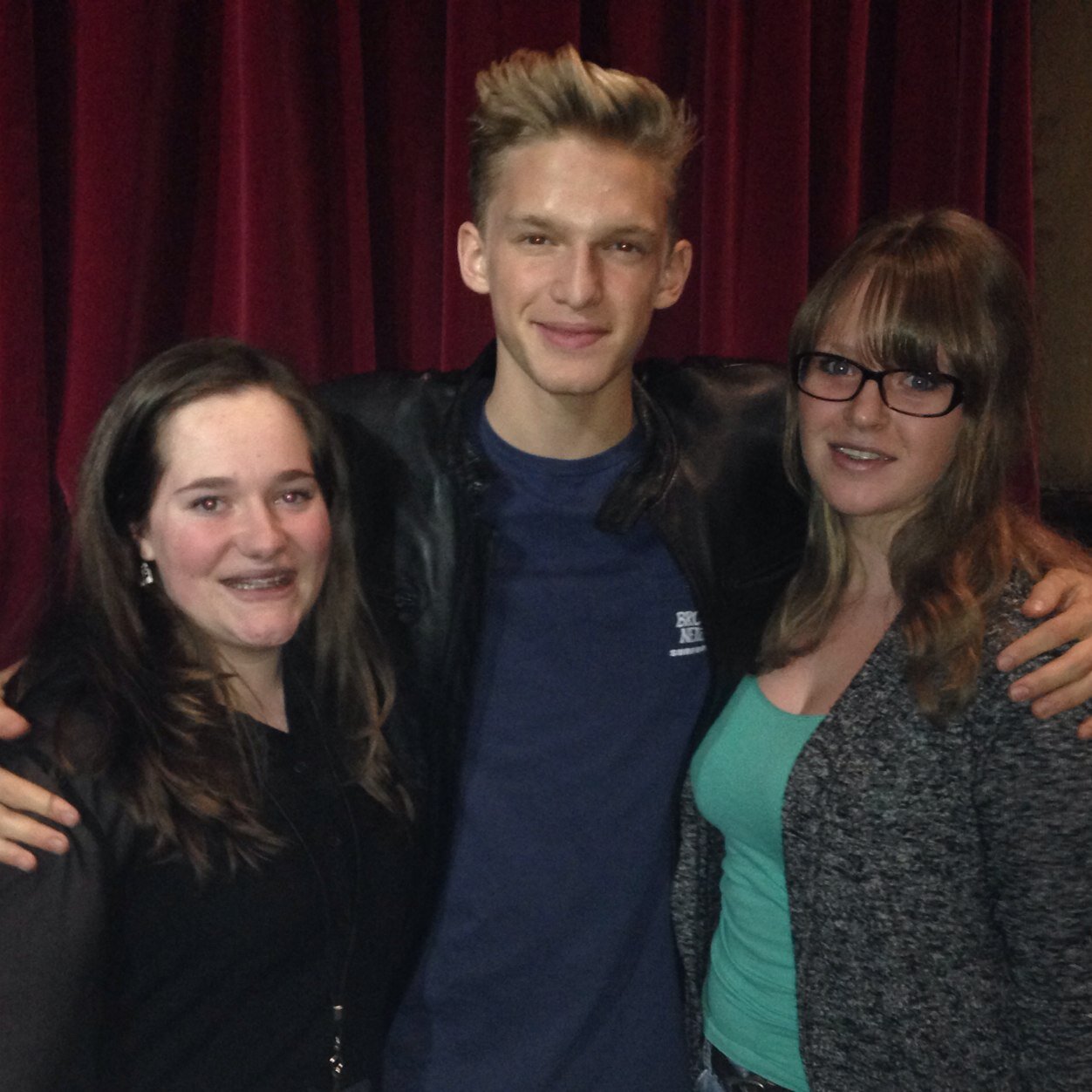 One time Cody Simpson sang to me in a meet and greet(Bayshore 22/7/13// Whatever.... :) Montreal January 18 2014