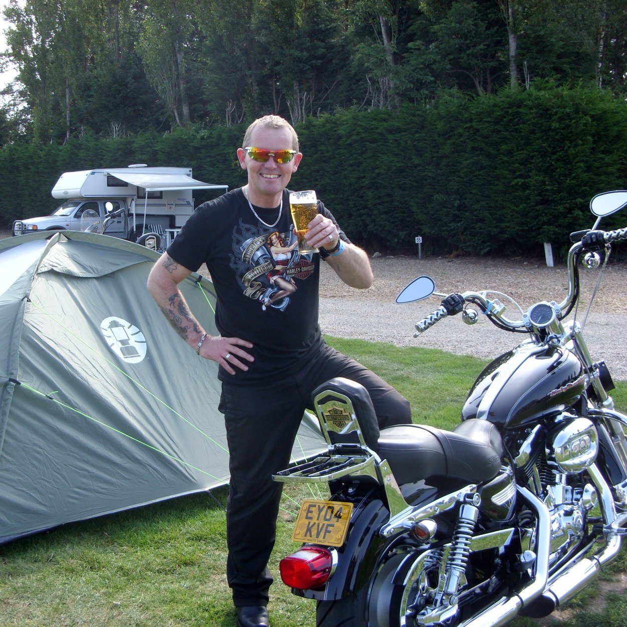 mrkhaggerty's profile picture. Train Driver, Own n ride a Harley, like beer n good company! Oh and a laugh with friends. And the sunshine. And good music. In fact just bloody enjoy life!