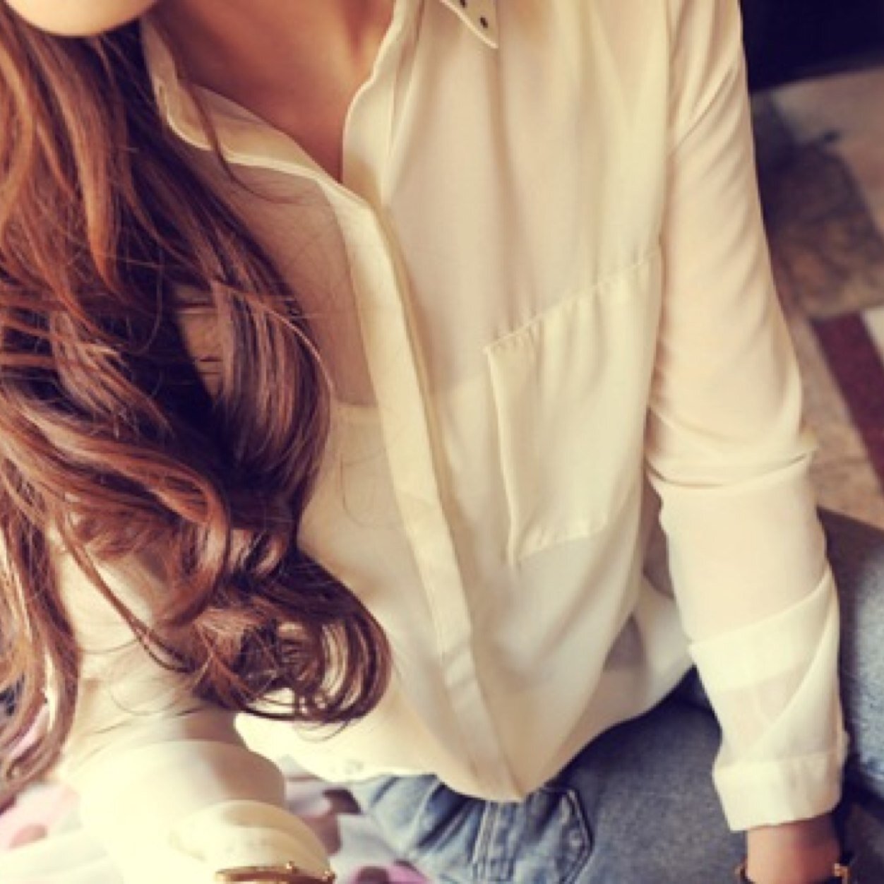I Don't talk much but when I do, I won't Shut Up!. And I Smile alot for the people that I love...