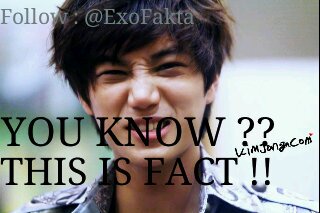 If Your Exotic Follow @ExoFakta , For You Know All About Your Exo , And Still Remember Your  Exo Member ☺