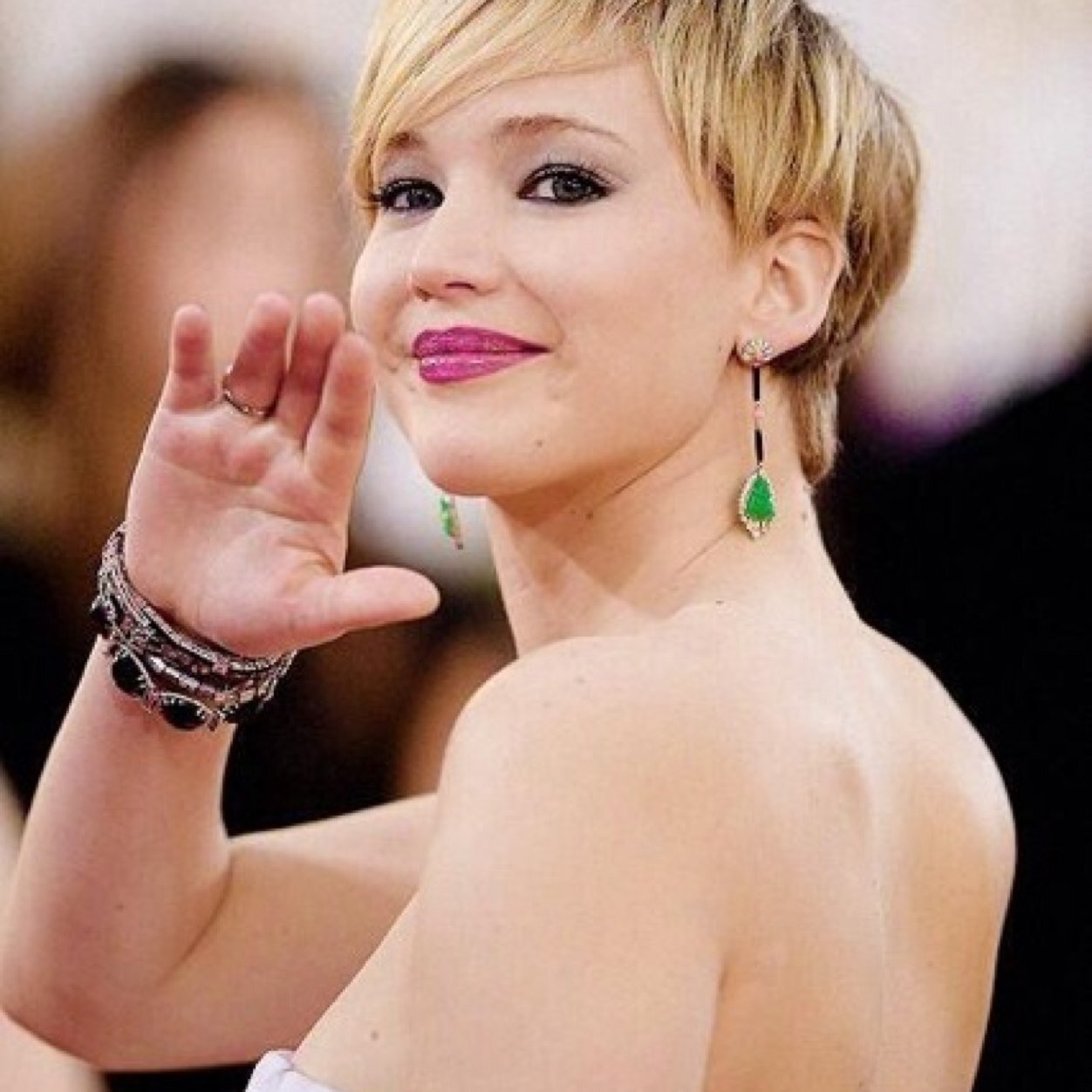 I'm sorry I hit your family. I thought I saw Honey Boo Boo -Jennifer Lawrence