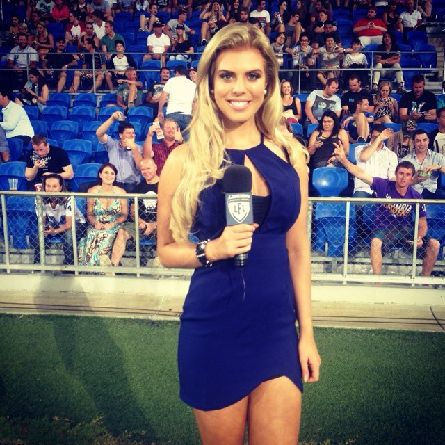 Presenter, TV Sports Reporter, Model, Brand Ambassador The Face and Sideline reporter Legends football league Australia sarahmichellegodfrey@gmail.com