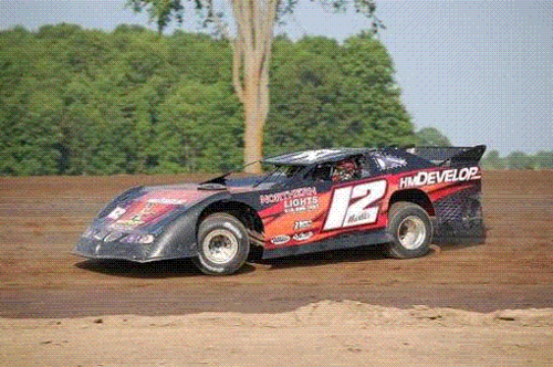 colormyracecar's profile picture. Dirt late model racer running around the midwest
