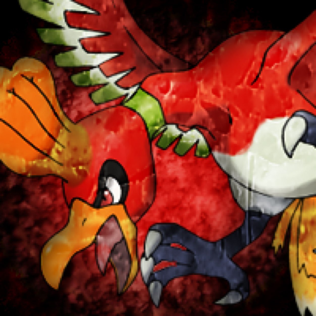 I'm Ho-oh the Legendary Rainbow Pokémon, I fly around on My Seven Colored Wings, Eternal happiness Awaits you! Yes i'm the real Ho-oh! It's a pleasure my friend