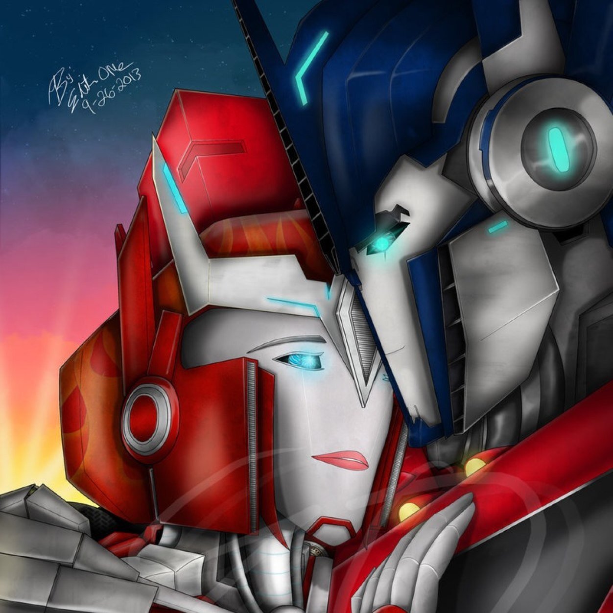 Hey there! My names Red Alert from TFP!! And i am Optimus's fave femme and Ratchet's fave medic :)