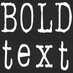 BOLDtext Playwrights (@Bold_Text) Twitter profile photo