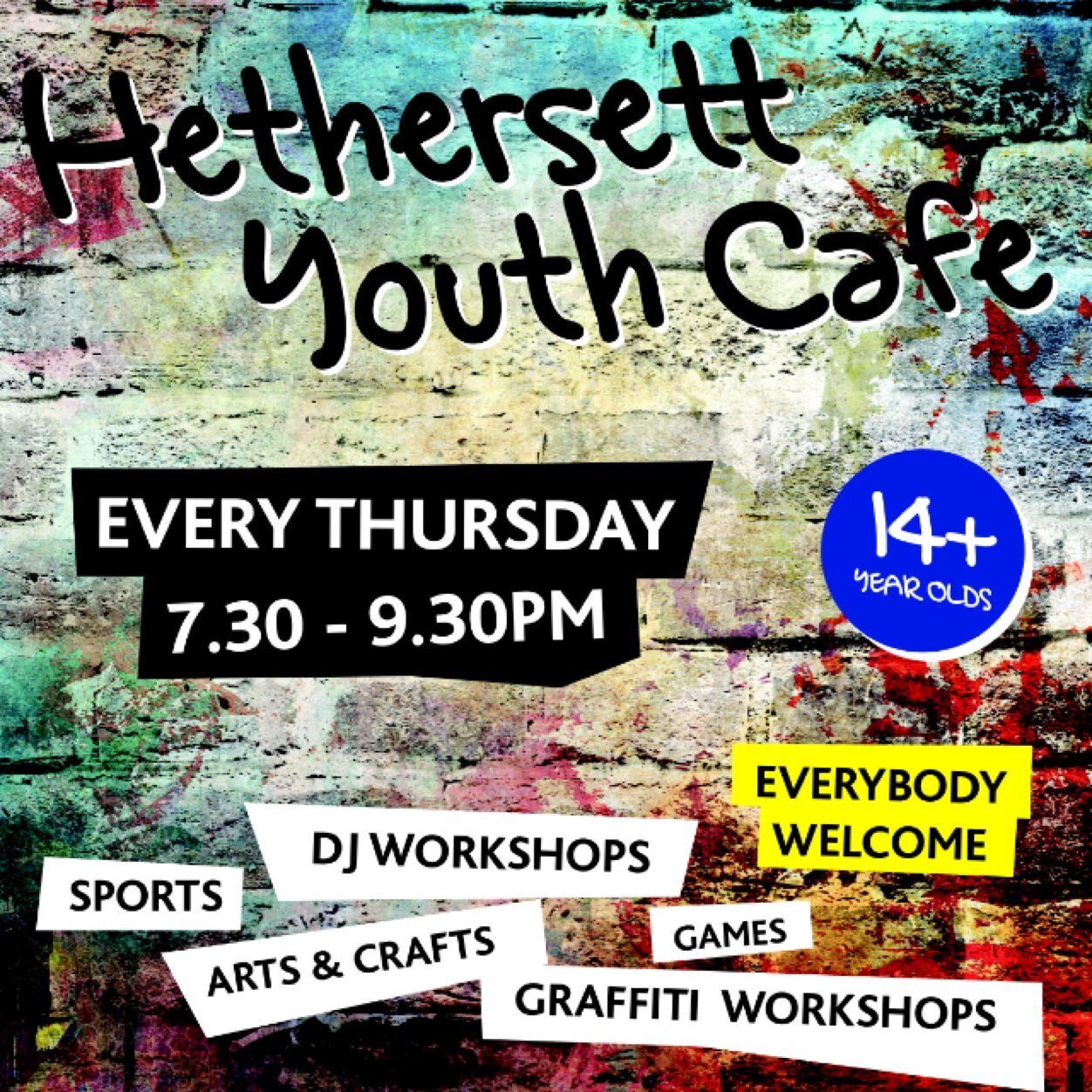 hethersettyouth's profile picture. Hethersett Youth Club runs term time @ Jubilee Hall - thursday club no longer runs