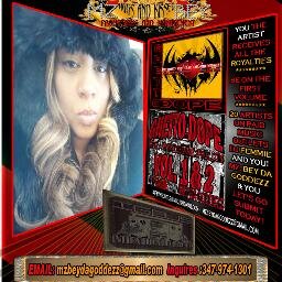 HUGZ AND KISSEZ PROMOTIONS & MANAGEMENT, PRODUCER & MZ BEY DA GODDEZZ TALK SHOW & RADIO SHOW for more info email : mzbeydagoddezz@gmail.com or call 347*974*1301