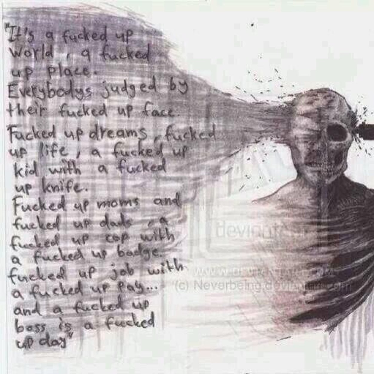 •depression •self harmer •social anxiety •bullied •sucidal 
Attempted suicides; 3